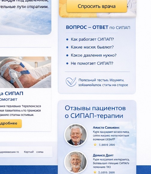 Сон на боку и спине